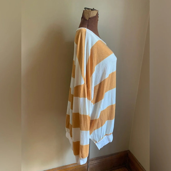 Fantastic fawn sweatshirt, striped oversized - Picture 4 of 8